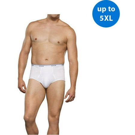 Fruit of the Loom Big Men's Collection White Briefs, 3-Pack