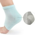 thumbnail image 3 of 2pcs Heel Socks, moisturizing Socks moisturizing Heel Socks Open Toe Socks 4 Pairs Spa Aloe Socks, 3 of 5