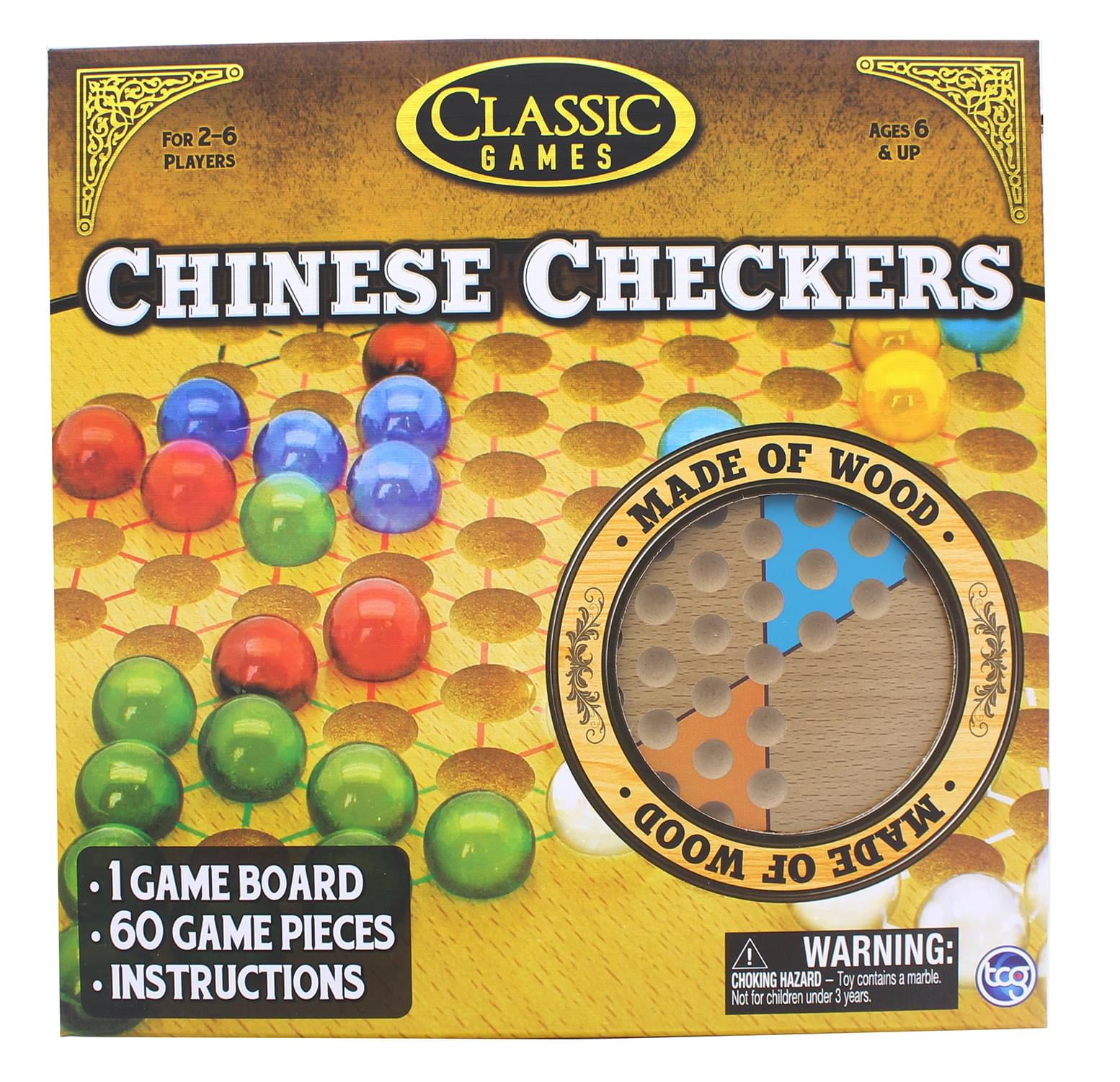 Tin Marble Games Chinese Checkers Toys & 
