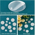 thumbnail image 4 of 300pcs 3 Sizes Sew on Mirror Acrylic Round Flat Back Mirror Beads with Hole Silver DIY Mirrored Rhinestones Mixed Color 10/15/20mm(0.4/0.6/0.8inch) DIY, 4 of 8