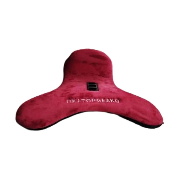 Soporte para teléfono Soporte para muñecas Reposamuñecas Soporte universal Almohadilla suave compacta Almohada Rojo