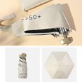 thumbnail image 2 of Ultra-lightweight Windproof Umbrella Waterproof Heat Insulating Trendy Umbrella compatible Raining Sunny Days Newway CPDD, 2 of 5