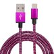 thumbnail image 5 of Cable de carga tipo C Tholdsy 1M aleación de aluminio trenzado para Teléfono rosado, 5 of 5