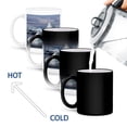 thumbnail image 4 of 3drose, Iceland, Jokulsarlon. Vatnajokull Glacier Fills the Frozen Lagoon., 11oz Magic Transforming Mug, 4 of 7