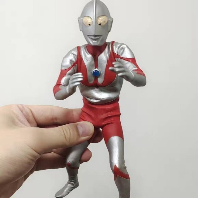 Figura de acción de Ultraman Jack, figura de acción de PVC, juego de manos, juguetes de sonido, modelo, regalos para el Día de los niñoszhangyuxiang