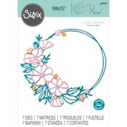 Sizzix Thinlits Die Set - Floral Round