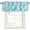 Cyan, Aqua, White, variant on Teal White Pineapple Rod Pocket Curtain Valance, Tropical Summer Botanical Fruits Farmhouse Window Valance for Living Room, Bedroom, Kitchen 42"W x 12"L
