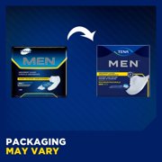 TENA Men Maximum Disposable -Absorbent Bladder Control Pad for Adults, 8 in., 20 Count, 1 Pack