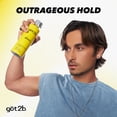 thumbnail image 4 of got2b Glued Blasting Freeze Hair Spray, Extra Strong Rigid Hold for Spiked Styles,12 oz, 4 of 13