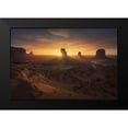 thumbnail image 2 of Pablo De, Juan 18x13 Black Modern Framed Museum Art Print Titled - Monument Sunrise., 2 of 5