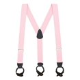 thumbnail image 2 of Suspender Store Solid Color Suspenders - 1.5-Inch Wide Elastic - Y-Back - Button - Many Colors & 4 Sizes Including Big & Tall, 2 of 4