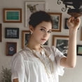 thumbnail image 4 of unbranded Aretes De Grandes De Aleación Para Mujer Con Vintage Para Fiesta Y Uso Diario, 4 of 8