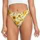 thumbnail image 1 of Balery Beautiful Countryside Sunflower Tangas de Algodón para Mujer con Estampado – Ropa Interior Sexy, Transpirable, G-string-Small, 1 of 6