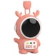 thumbnail image 5 of Mini ventilador personal con bonito adorno de astronauta, recargable, inalámbrico Rojo, 5 of 9