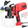 thumbnail image 1 of Pistola pulverizadora de pintura CACAGOO, 400 W, 800 ml, HVLP eléctrica, para muebles, armarios, casas, vallas, coches y puertas de garaje., 1 of 8
