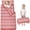 Red Christmas Striped, variant on Red Christmas Striped Pattern (2) Toddler Nap Mats for Kids Preschool,50"x20" Sleeping Mat Bag or Kids,Toddler Sleeping Bag,Toddler Nap Mat or Daycare