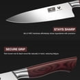 thumbnail image 4 of Set de Cuchillos de Cocina HOSHANHO Chef 20 cm Santoku 18 cm Pelador 9.5 cm, 4 of 7