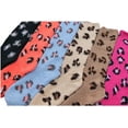 thumbnail image 3 of ToBeInStyle Women's Pack of 6 Soft & Cozy Fuzzy Fleece Plush Knee High Socks - Leopard Print - One Size, 3 of 7