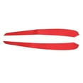 thumbnail image 1 of 2 Pcs Couvre-Accoudoir de Panneau de Porte Intérieur de Remplacement pour Tesla Modèle 3 Modèle Y 2019 à 2023 Rouge (Suède 4996), 1 of 5