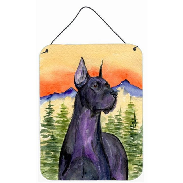 Great Dane Aluminium Metal Wall Or Door Hanging Prints