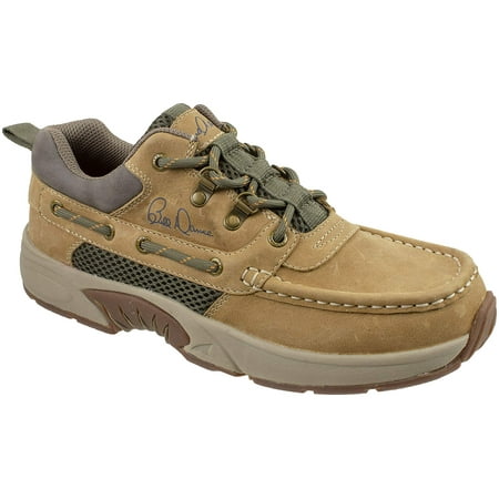 

Rugged Shark Bill Dance Pro Boat Shoe Premium Leather and Comfort Fishing and Outdoor Shoe Gold Men s Size 11