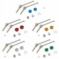 thumbnail image 1 of Front Drive Shaft Coupler Kit 1:12 Remote Control Car Upgrade Parts Repair Modification Replacement for Wltoys 12423 12427 12428 Green, 1 of 1