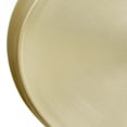 thumbnail image 6 of Modway Maren Round Iron Metal Side Table with Conical Pedestal Base in Brass, 6 of 10
