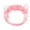 Pink, variant on Spa Headband For Washing Face Makeup Headband Skin Care Headband Cat Ears Headband For Facial