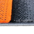 thumbnail image 6 of Masada Rugs Modern Contemporary Area Rug, Orange Grey Black (5 Feet X 7 Feet), 6 of 7