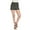 Olive, variant on White Mark Women's Tailored Front Button High Waist Shorts