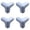 Blue, variant on Gytml 4Pcs Thick Silicone Table Corner Protector Guards 1.77In Self Stick Anti-Collision Proof Corner Bumpers Furniture Edge Cushion Covers For Table Cabinet Sharp Corners(Clear-4Pcs)