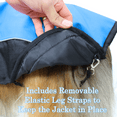 thumbnail image 4 of Derby Originals Ruff Pup 1200D Medium Weight Winter Dog Coat with Neck Cover 220g and Harness Compatible Opening, 4 of 6