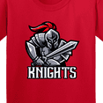 thumbnail image 4 of Inktastic Knights Youth T-Shirt, 4 of 5