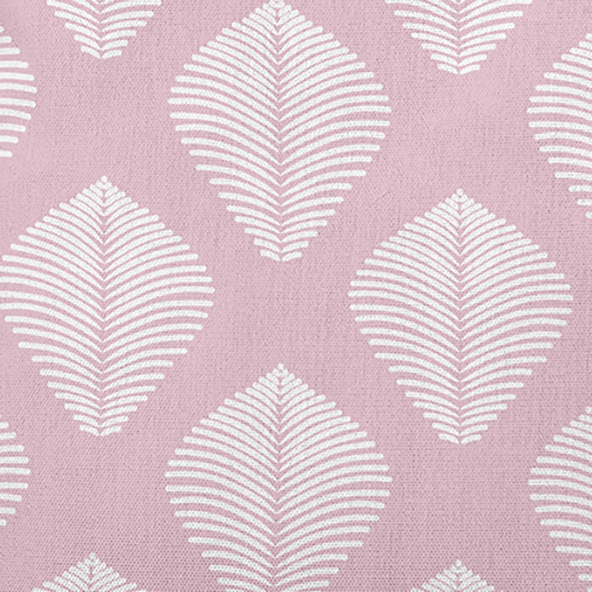 Simply Daisy 16" x 16" Fan Leaf Pattern Decorative Throw Pillow, Light Pink (1 count)
