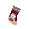 thumbnail image 3 of Xuniizn Christmas Stockings Bulk, Assorted Festive Xmas Stockings for Fireplace Mantel Decor, Traditional Holiday Ornaments, Christmas Decorations for Home, Cloth, Red, 3 of 7