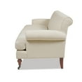 thumbnail image 5 of Jennifer Taylor Home Alana 88" Lawson Living Room Three-Cushion Recessed Arm Sofa Couch with Metal Casters, Light Beige, 5 of 8