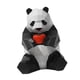 thumbnail image 3 of Figura de panda, escultura de animal, bonita pieza coleccionable, centro de mesa, obra de arte, decoración de mesa para manualidades, oficina, sala de Panda de caqui, 3 of 9