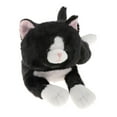 thumbnail image 3 of Gato de peluche, juguete de peluche de dibujos animados, lindo, coleccionable, cómodo, decorativo para coche. Negro, 3 of 9