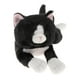 thumbnail image 3 of Gato de peluche, juguete de peluche de dibujos animados, lindo, coleccionable, cómodo, decorativo para coche. Negro, 3 of 9