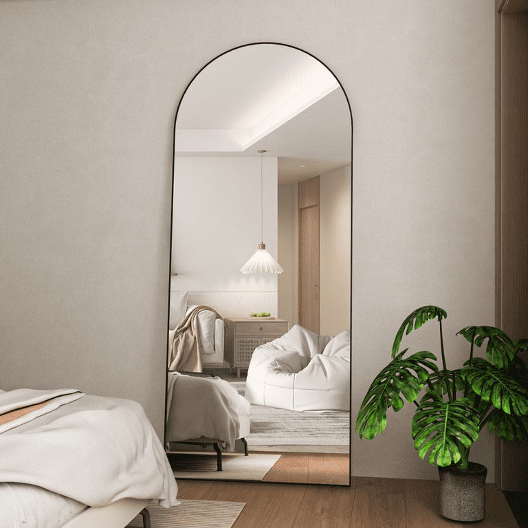 CONGUILIAO Arched Full Length 65''x24'' Mirror, Bedroom CONGUILIAO Arched Full Length 65''x24'' Mirror, Bedroom