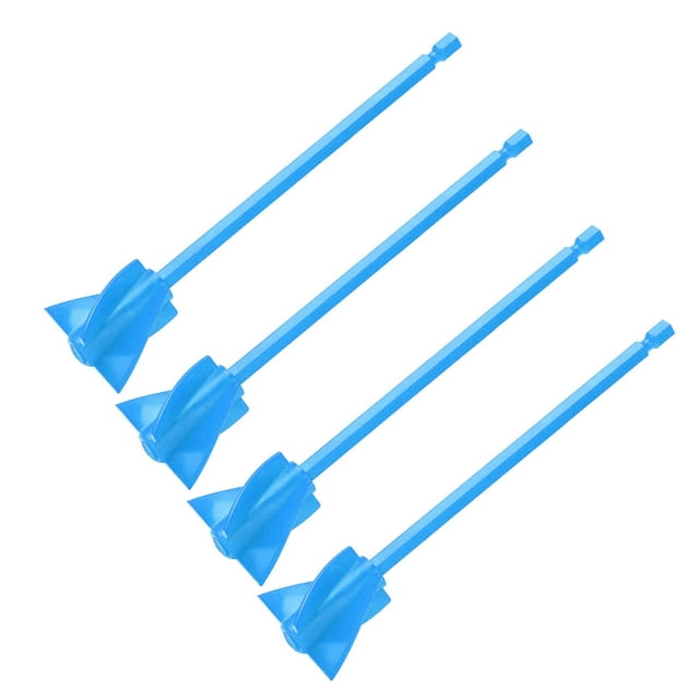 Paletas Mezcladoras De Resina De 5 Cuchillas, Diseño En Espiral Para Una Mezcla Uniforme, Reduce Las Burbujas De Aire, Reutilizable Y Duradero, Material ABS, Vástago Hexagonal De
