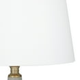 thumbnail image 4 of DecMode 30" Gray Table Lamp with White Microfiber Shade, 4 of 10