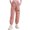 Pink, variant on CHICTRY Kids Girls Casual Baggy Pants Drawstring Cargo Pants Dungarees Pink 12