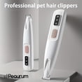 thumbnail image 2 of Pet Grooming Clippers for Cats & Small Dogs, Low Noise USB Rechargeable Hair Trimmer with Battery Backup, 2 of 9