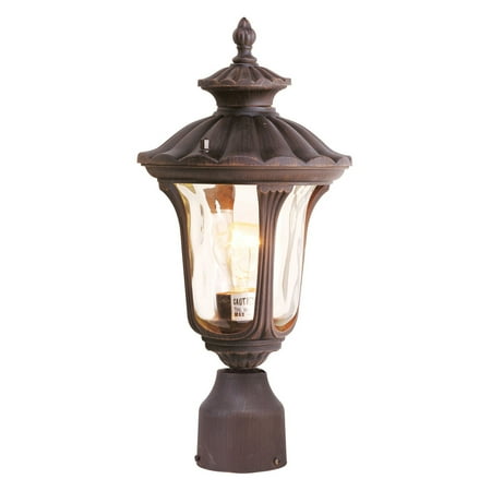 Oxford Selection Post - Livex Lighting Oxford 1 Light Outdoor Post Lantern