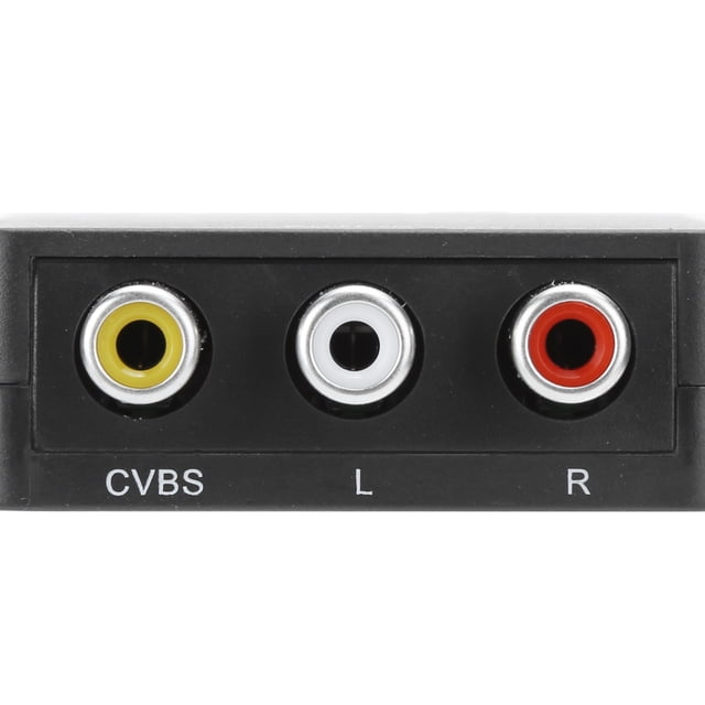 Low-Power Stable Video Converter, Audio Converter, Plug and Play Computer for Display Desktop TV Black,White