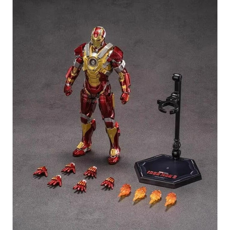 ZD Toys 1/10 Scale MK17 Iron Man Collectible Action Figure
