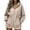 Q70 Khaki, variant on Mifsaly Oversized Zip Up Hoodie Women Cinched Waist Hooded Sweatshirt Lightweight Casual Long Sleeve Athletic Jacket with Drawstring and Pockets Black,S