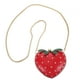 thumbnail image 4 of GOOHOCHY Bolso de fresa con cadena para mujer, bandolera con diseño de fresa, con dibujos de frutas, estilo kawaii, color rojo, 4 of 7