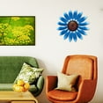 thumbnail image 1 of ICQOVD Iron Crafts Home Wall Decoration Iron Flower Wall Hanging Decoration, 1 of 4